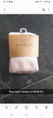 NEWBIE tights  62/68 nya