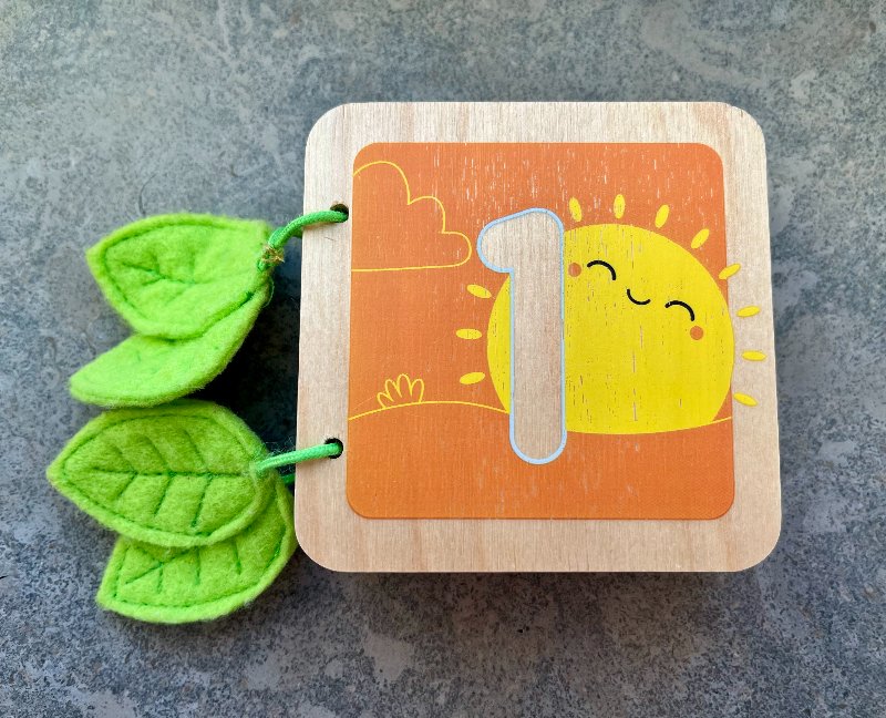 Le Toy Van träbok, pedagogisk leksak