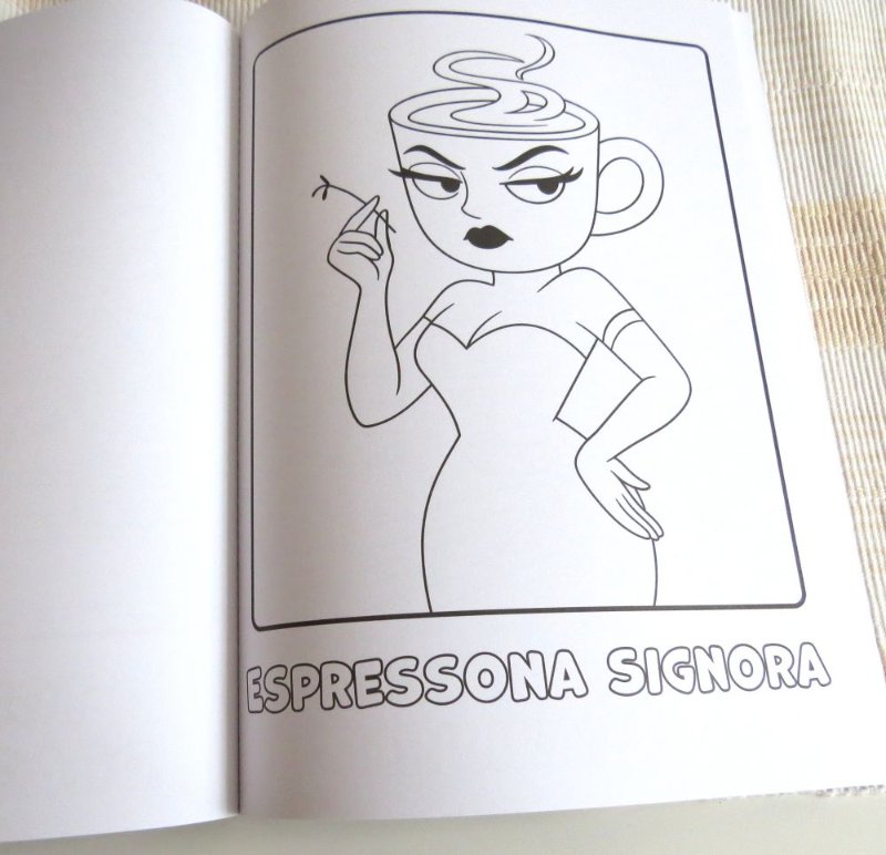 Italian Brainrot Epic - Målarbok