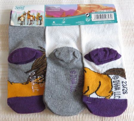 3-pack Spirit strumpor 23/26