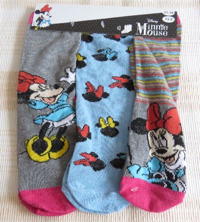 3-pack Mimmi Mouse strumpor 31/34