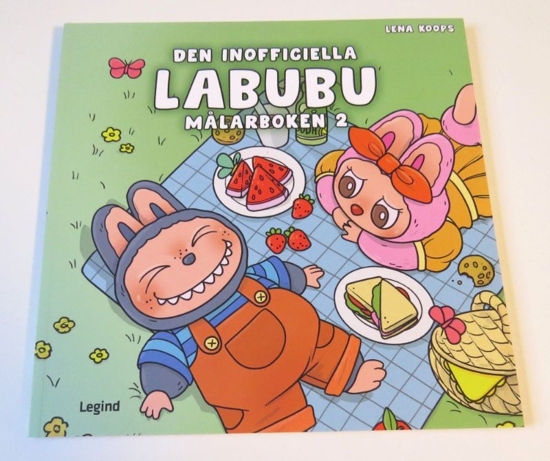Den inofficiella Labubu målarboken 2