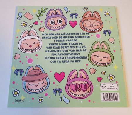 Den inofficiella Labubu målarboken 2