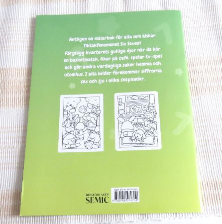 Cute & Cozy Six Seven Målarbok