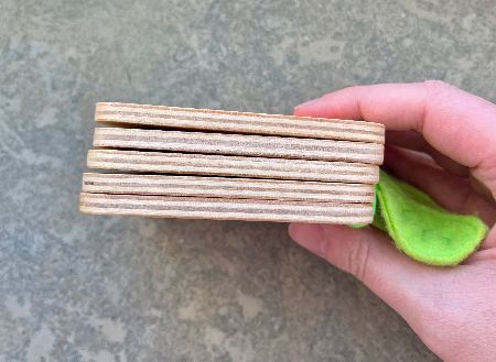 Le Toy Van träbok, pedagogisk leksak