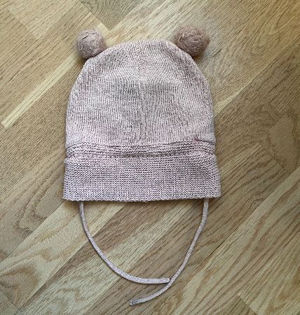 Fleecefordrad mössa med öron