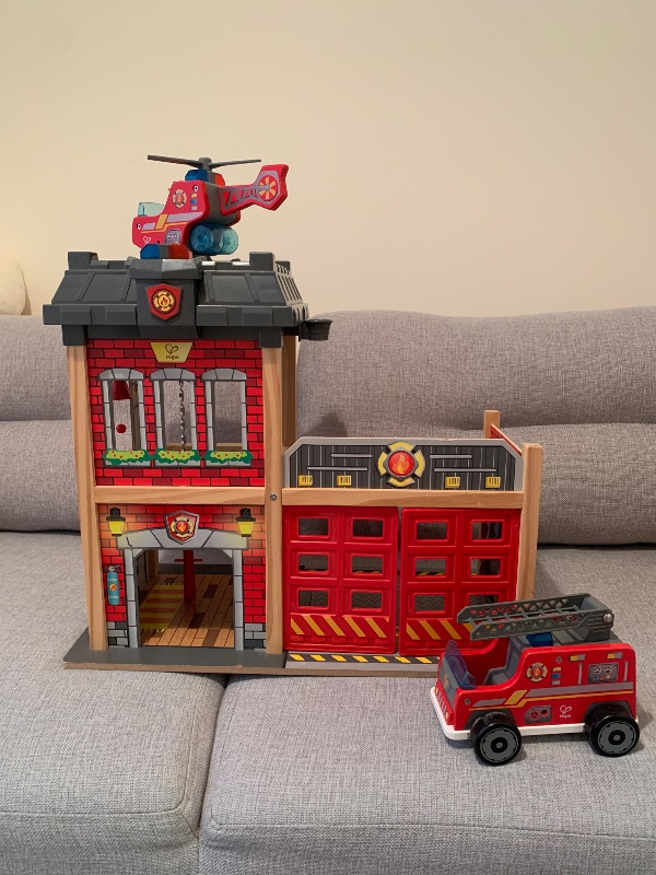 Brandstation från Hape
