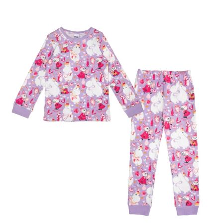 Mumin  pyjamas lila 86/92 Ny