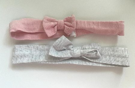 4-pack hårband med rosett