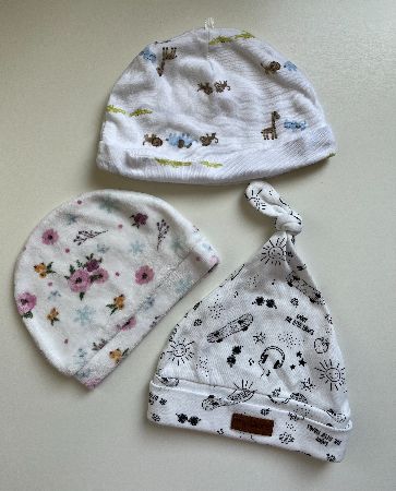 Paket med 3 st babymössor