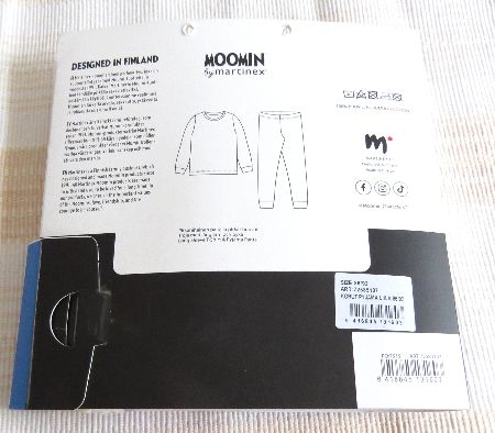 Mumin  pyjamas lila 86/92 Ny