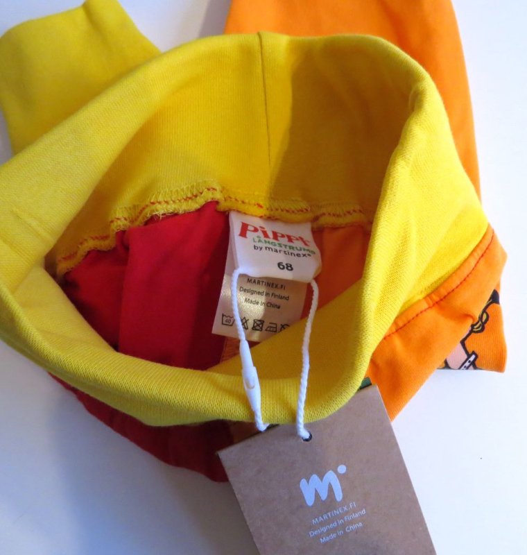 Pippi Långstrump -byxa baby storlek 68