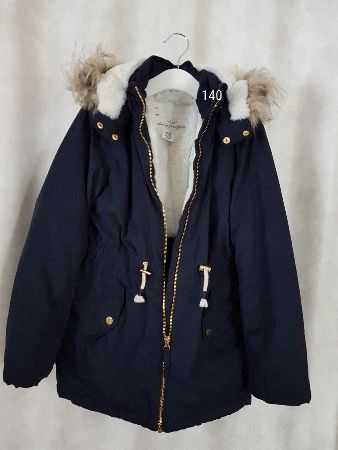 L.O.G.G. blå jacka, storlek 140